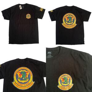 USMC Men's Size L 2nd Battalion 4Th Marines Short Sleeve Graphic Print T-Shirt